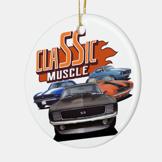 ClaStar Cars Keramik Ornament (Links)