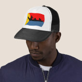 Clatsop Stamm Flag Hat Truckerkappe (Beispiel)