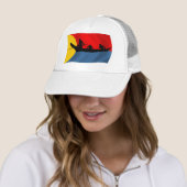 Clatsop Stamm Flag Hat Truckerkappe (Beispiel)
