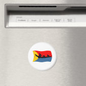 Clatsop Stamm Flag Magnet (In Situ (Geschirrspüler))