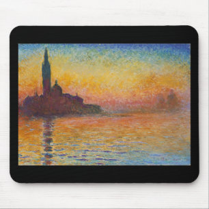 Claud Monet, "San Giorgio Maggiore by Twilight" Mousepad