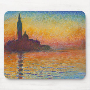Claud Monet, "San Giorgio Maggiore by Twilight" Mousepad