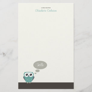 Claude das kleine niedliche Anmerkungs-Papier der Briefpapier
