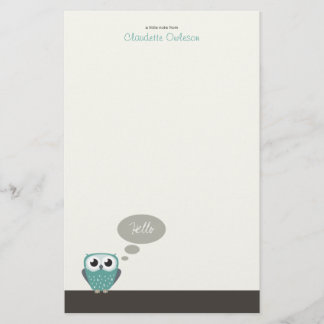 Claude das kleine niedliche Anmerkungs-Papier der Briefpapier