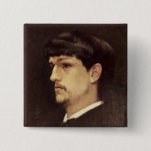 Claude Debussy 1886 Button (Vorderseite)