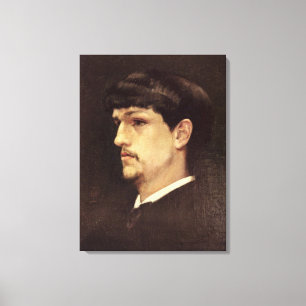 Claude Debussy 1886 Leinwanddruck