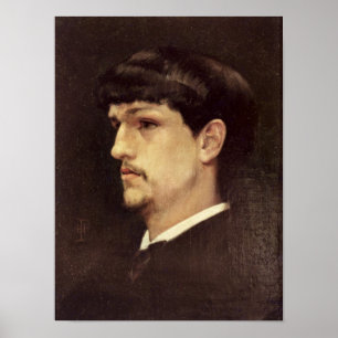 Claude Debussy 1886 Poster