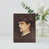 Claude Debussy 1886 Postkarte (Stehend Vorderseite)