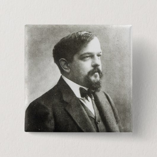 Claude Debussy, c.1908 Button (Vorderseite)