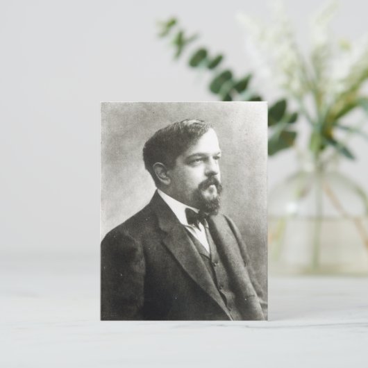Claude Debussy, c.1908 Postkarte (Stehend Vorderseite)