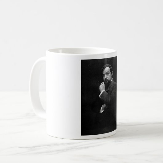 Claude Debussy Kaffeetasse (Vorderseite Links)