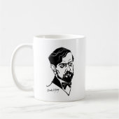 Claude Debussy Kaffeetasse (Links)