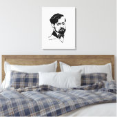Claude Debussy Leinwanddruck (Insitu (Schlafzimmer))