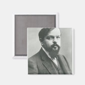 Claude Debussy Magnet (Vorderseite/Rückseite)
