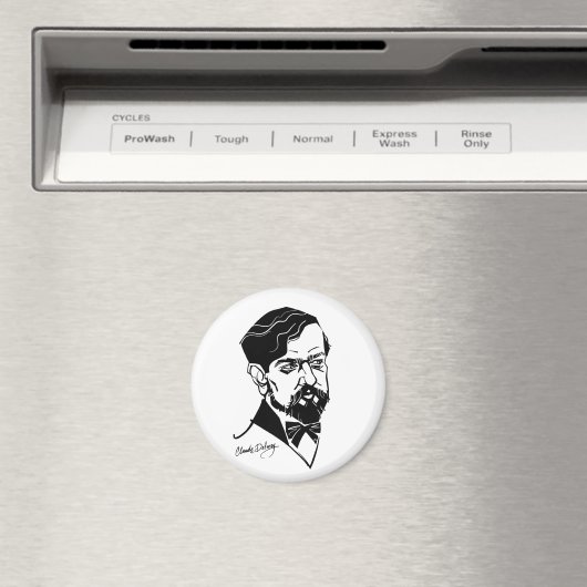 Claude Debussy Magnet (In Situ (Geschirrspüler))