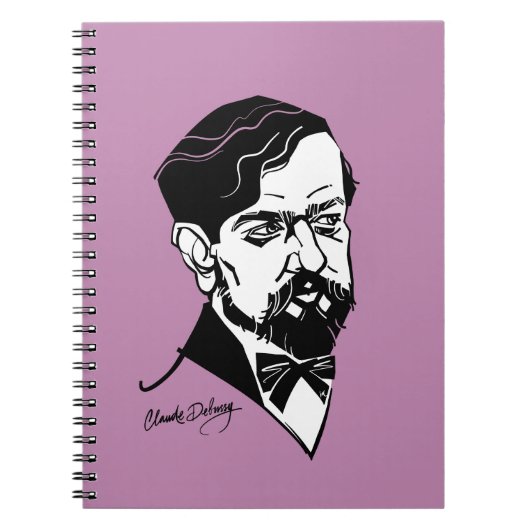 Claude Debussy Notizblock (Vorderseite)