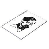 Claude Debussy Notizblock (Linke Seite)