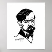 Claude Debussy Poster (Vorne)
