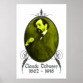 Claude Debussy Poster (Vorne)