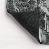 Claude Duval, der Gutsherren Roper beraubt Mousepad (Ecke)