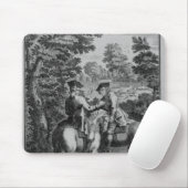 Claude Duval, der Gutsherren Roper beraubt Mousepad (Mit Mouse)