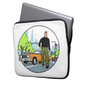 Claude - GTA 3 Laptopschutzhülle (Vorderseite Links)