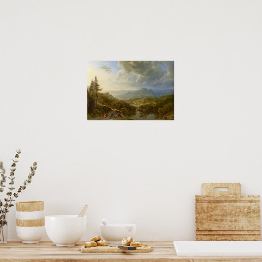 Claude Lorrain Artwork Poster (Küche)