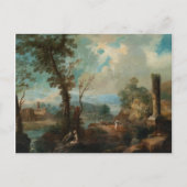 Claude Lorrain Artwork Postkarte (Vorderseite)
