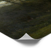 Claude Lorrain Die verzauberte Burg Poster (Ecke)