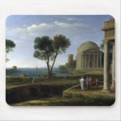 Claude Lorrain Landschaft mit Aeneas bei Delos Mousepad (Vorne)