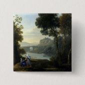 Claude Lorrain Landschaft mit Hagar und Angel Button (Vorderseite)