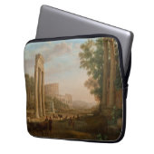 Claude Lorrain - Ruinen des römischen Forums Laptopschutzhülle (Vorderseite Links)