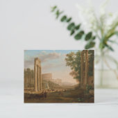Claude Lorrain - Ruinen des römischen Forums Postkarte (Stehend Vorderseite)