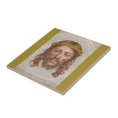 Claude Mellans Gesicht Christi 1649 Stich Fliese (Seite)