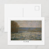 Claude Monet #10 - Fine Art Postkarte (Vorne/Hinten)