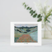 Claude Monet #11-2 - Fine Art Postkarte (Stehend Vorderseite)