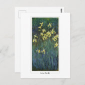 Claude Monet #12 - Fine Art Postkarte (Vorne/Hinten)