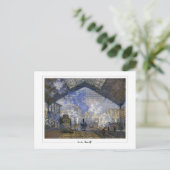 Claude Monet #13-2 - Fine Art Postkarte (Stehend Vorderseite)