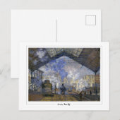 Claude Monet #13-2 - Fine Art Postkarte (Vorne/Hinten)