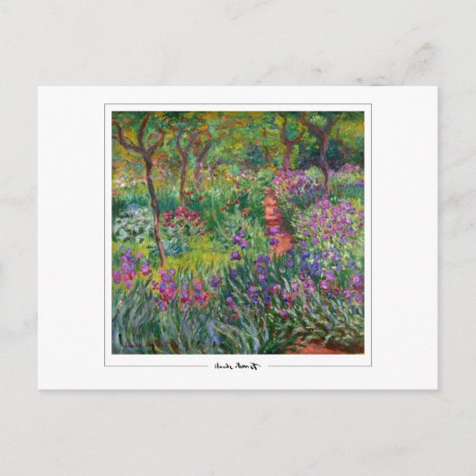 Claude Monet #141-2 - Fine Art Postkarte (Vorderseite)