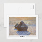 Claude Monet #14-2 - Fine Art Postkarte (Vorne/Hinten)