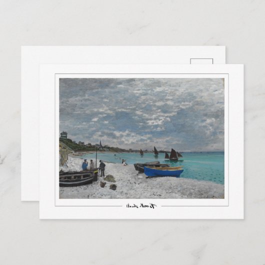 Claude Monet #14 - Fine Art Postkarte (Vorne/Hinten)