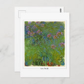Claude Monet #158 - Fine Art Postkarte (Vorne/Hinten)