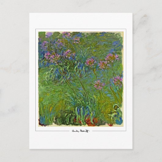 Claude Monet #158 - Fine Art Postkarte (Vorderseite)