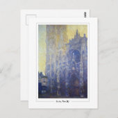 Claude Monet #170-2 - Fine Art Postkarte (Vorne/Hinten)