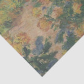 Claude Monet 1895 Vintag im Garten Seidenpapier (Detail)