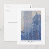 Claude Monet #18-2 - Fine Art Postkarte (Vorne/Hinten)
