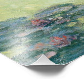 Claude Monet 1907 Vintage Wasserlilien Fotodruck (Ecke)