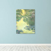Claude Monet 1907 Vintage Wasserlilien Leinwanddruck (Insitu (Holzboden))