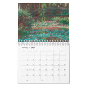 CLAUDE MONET 2020 FINE ART CALENDAR KALENDER (Jan 2027)